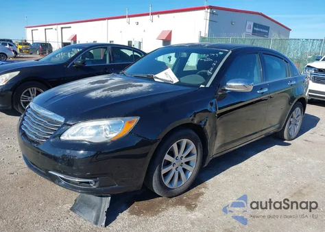2014 Chrysler 200 Limited z USA, uszkodzony, nr VIN 1C3CCBCG6EN156793